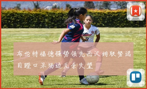 布伦特福德强势领先西汉姆联努诺目瞪口呆场边无奈失望